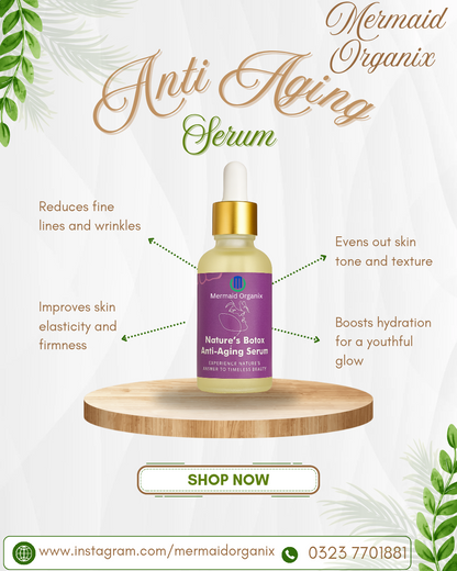 𝐍𝐚𝐭𝐮𝐫𝐞'𝐬 𝐁𝐨𝐭𝐨𝐱 - 𝐀𝐧 𝐀𝐧𝐭𝐢 𝐀𝐠𝐞𝐢𝐧𝐠 𝐒𝐞𝐫𝐮𝐦